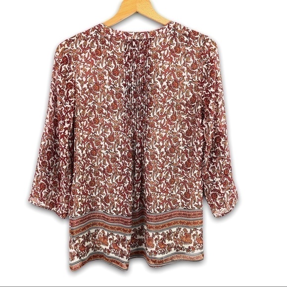 Anthropologie, Meadow Rue - Paisley Blouse - Small - Picture 9 of 10